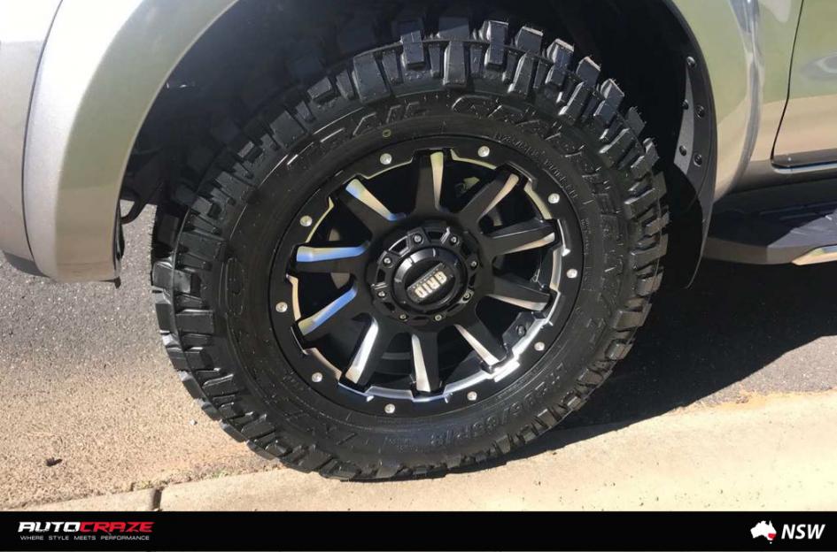 FORD RANGER GRID GD05 MATTE BLACK MILLED ACCENTS