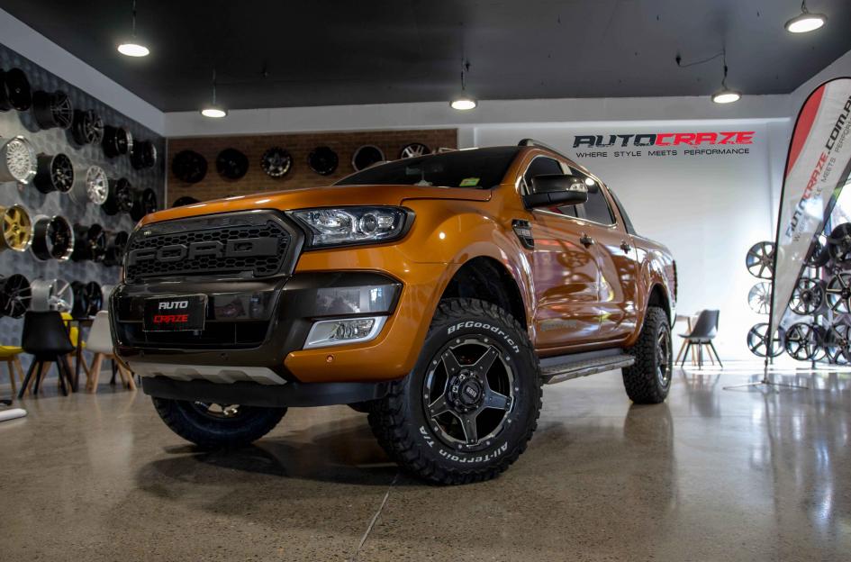 FORD RANGER GD04 GRAPHITE WITH MILLED ACCENTS 3
