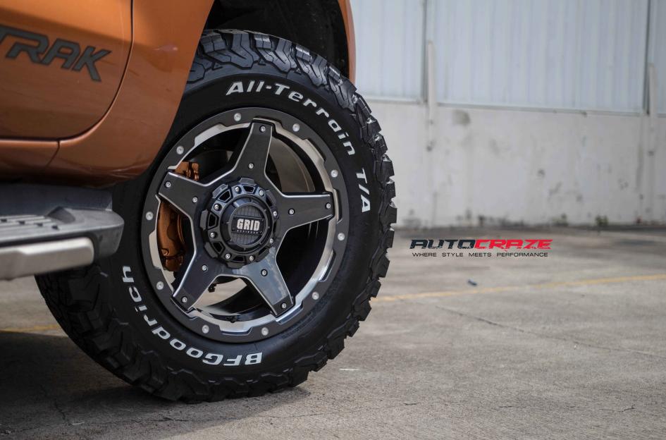 FORD RANGER GD04 GRAPHITE WITH MILLED ACCENTS 3