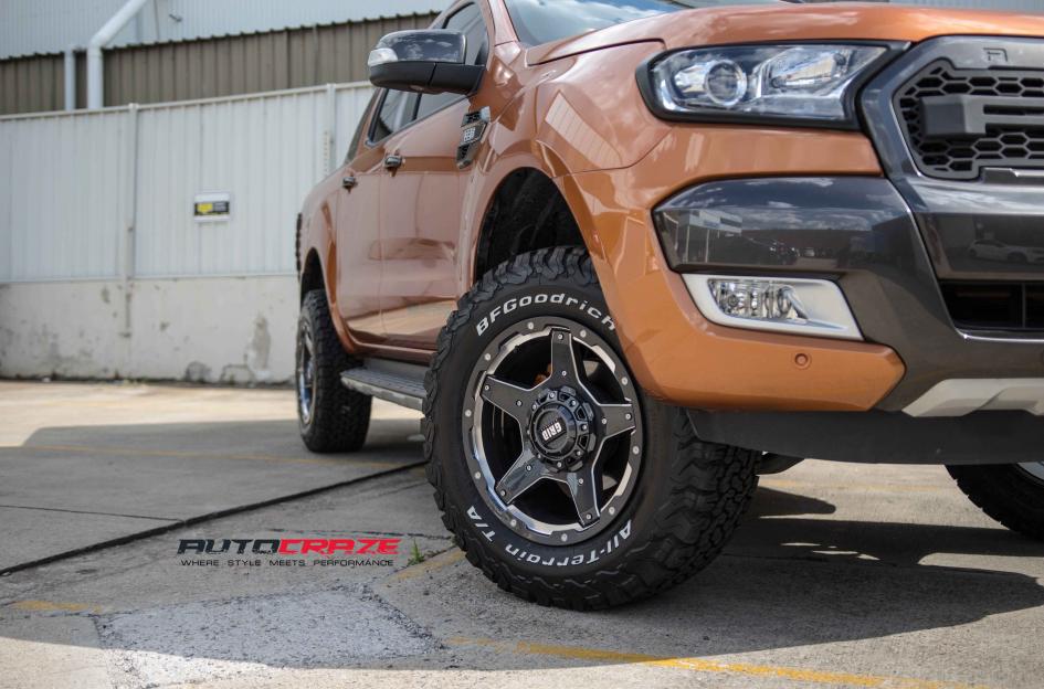 FORD RANGER GD04 GRAPHITE WITH MILLED ACCENTS 3