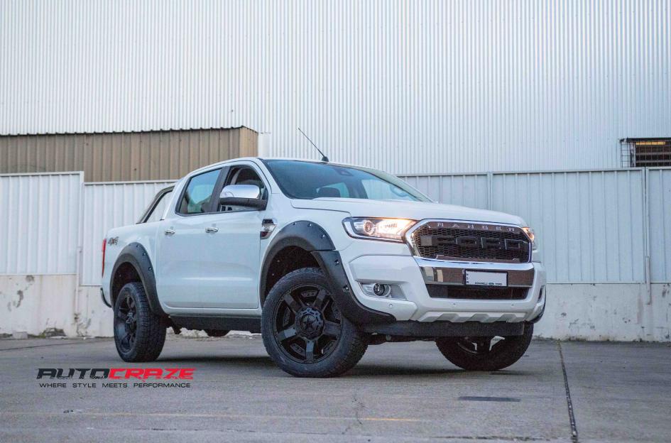 FORD RANGER ROCKSTAR XD 2 MATTE BLACK 6