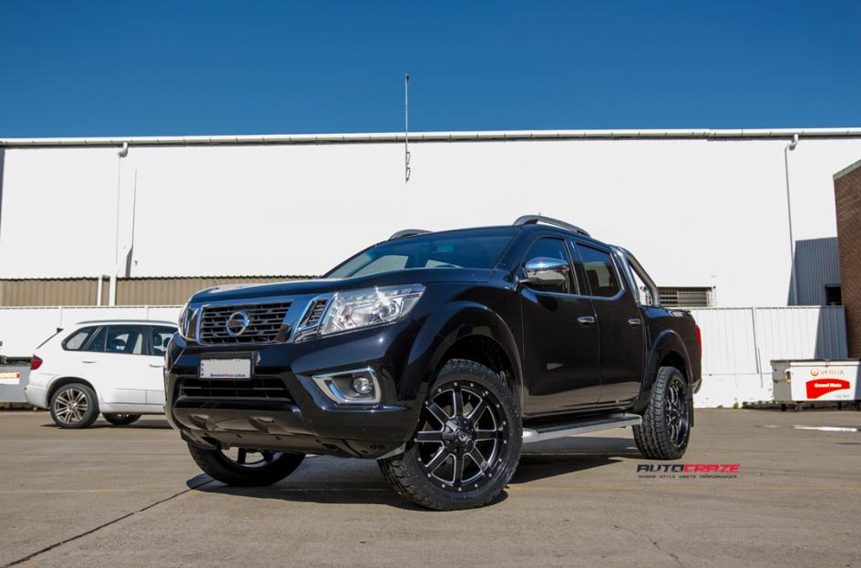 NISSAN NAVARA MAVERICK GLOSS BLACK MILLED ACCENTS