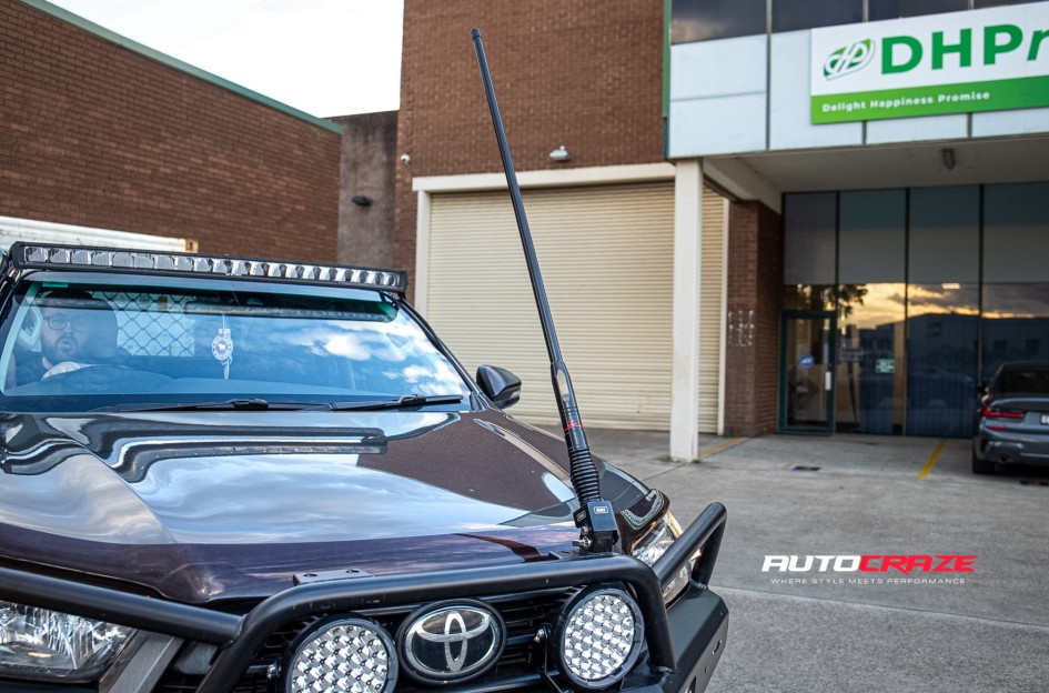 TOYOTA HILUX N80 DIRTY LIFE DT-1 MATTE BLACK