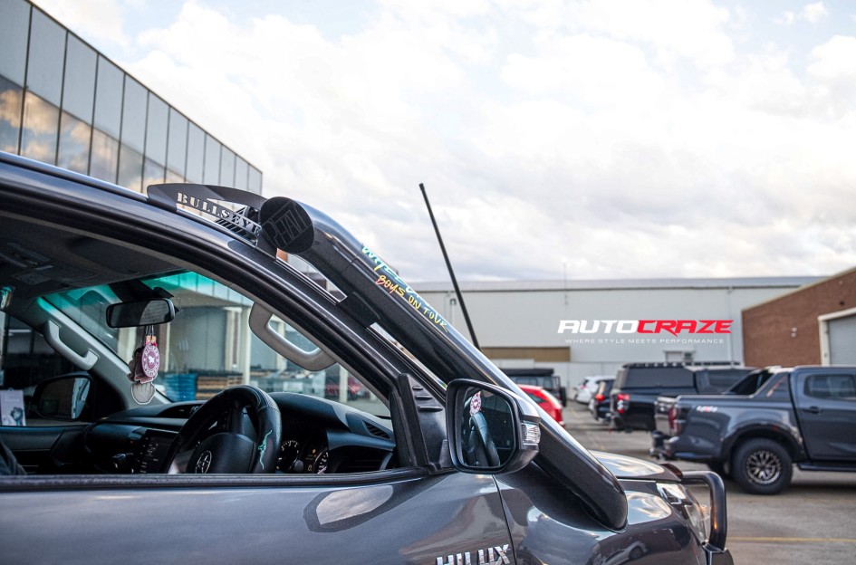 TOYOTA HILUX N80 DIRTY LIFE DT-1 MATTE BLACK