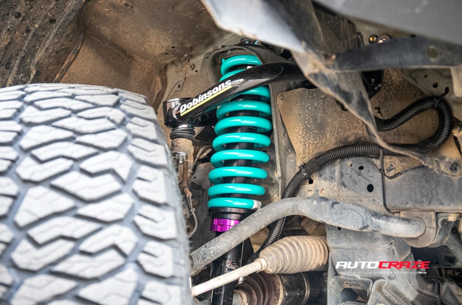 TOYOTA HILUX N80 DIRTY LIFE DT-1 MATTE BLACK