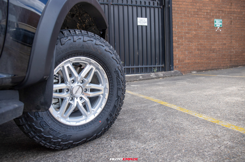 FORD RANGER NEXT GEN NOMAD N162 SILVER MACHINED FACE