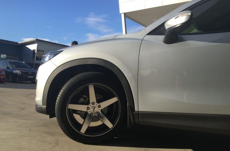 MAZDA CX5 SOCHI GUN METAL MACHINED FACE