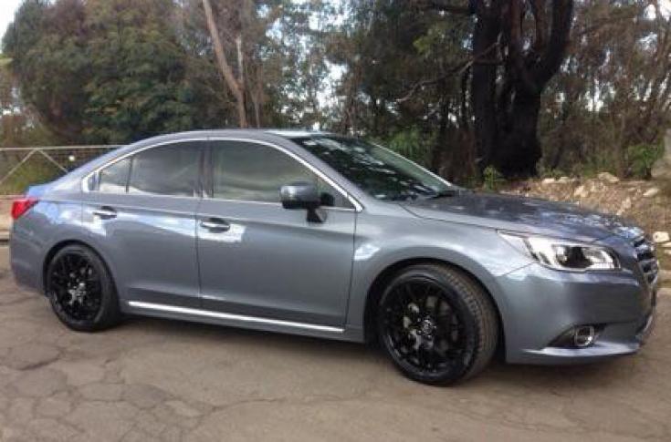 SUBARU LIBERTY SPIDER MATTE BLACK OR POLISH LIP