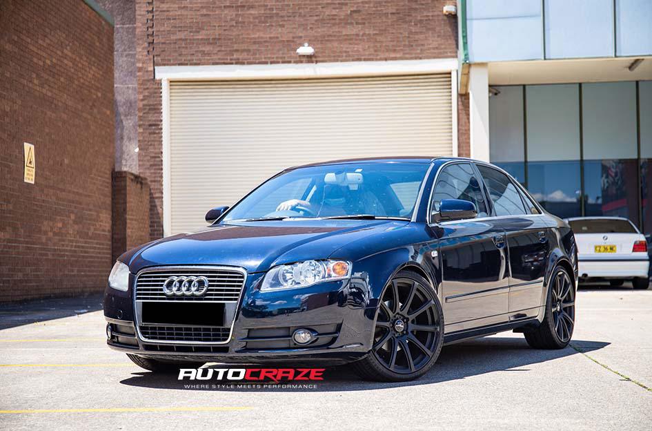 AUDI A4 2003 ONWARDS CARBINE SATIN BLACK