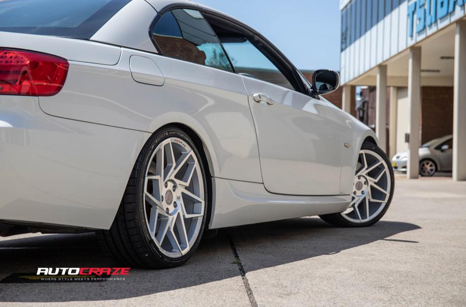 BMW 3 SERIES IFG27 SILVER MACHINED FACE