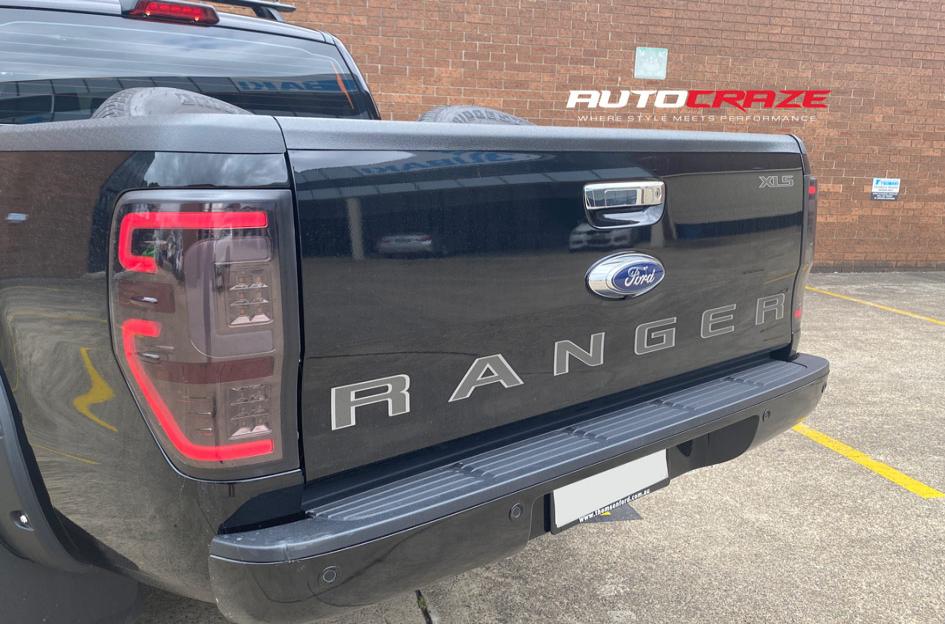FORD RANGER SIEGE MATTE BLACK