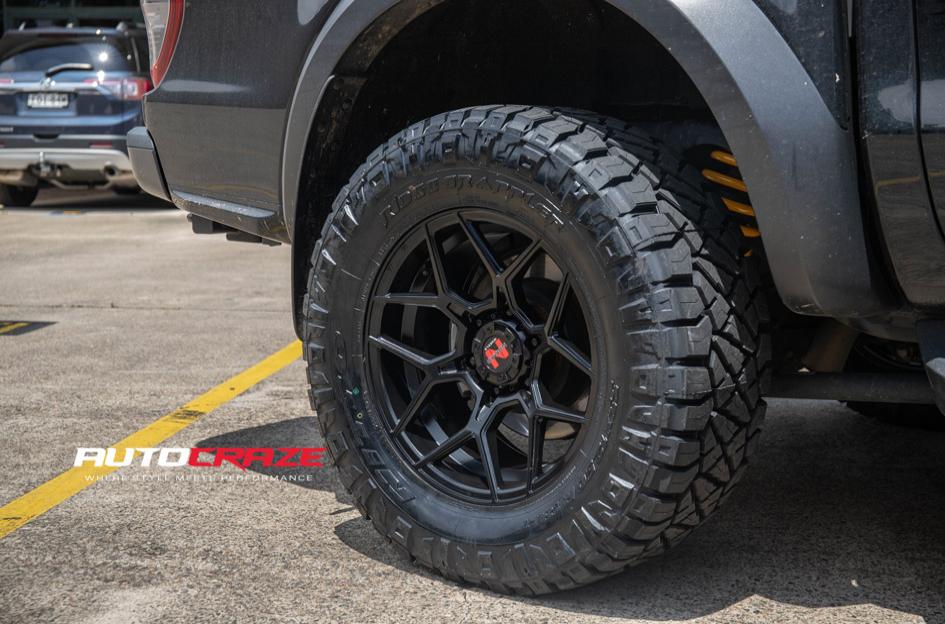 FORD RANGER RAPTOR SABBATH MATTE BLACK