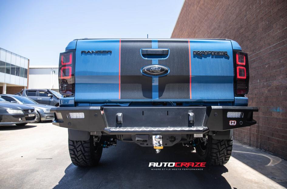 FORD RANGER RAPTOR GRENADE OR XD MATTE GREY MATTE BLACK LIP