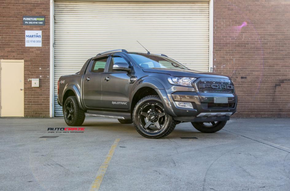 FORD RANGER GD04 MATTE BLACK