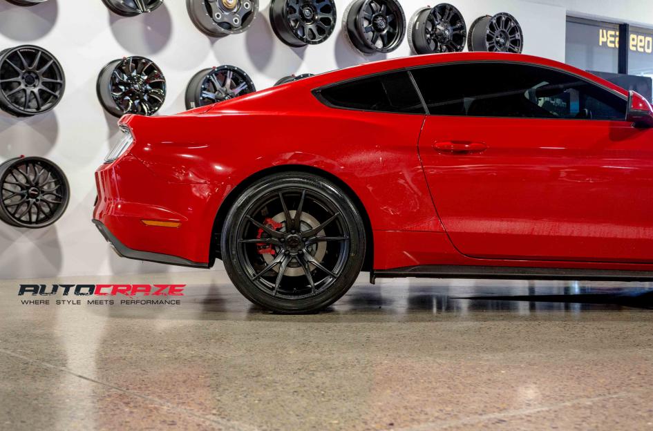 FORD MUSTANG SF06 SATIN BLACK