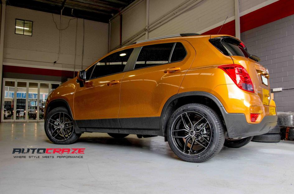 HOLDEN TRAX JAGER BAYERN MATTE BLACK MACHINED