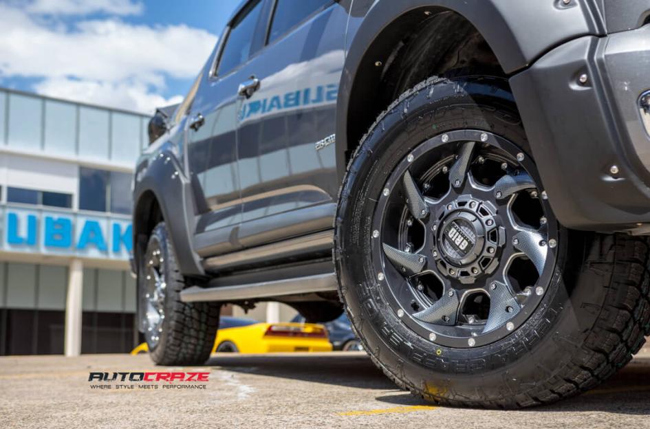 HOLDEN COLORADO GD01 GRAPHITE CARBON FIBER INSERT