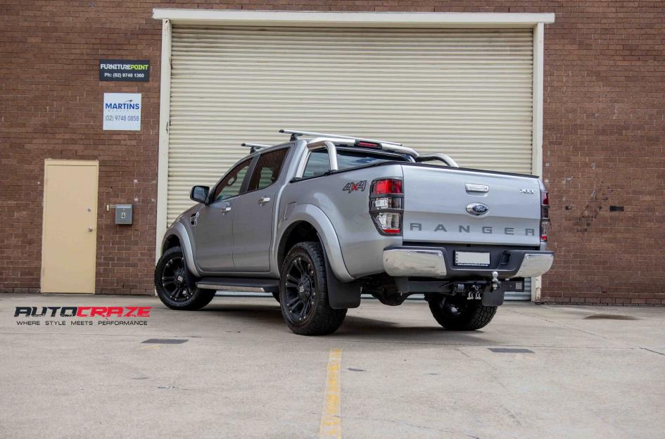 FORD RANGER MONSTER XD 2 MATTE BLACK 6