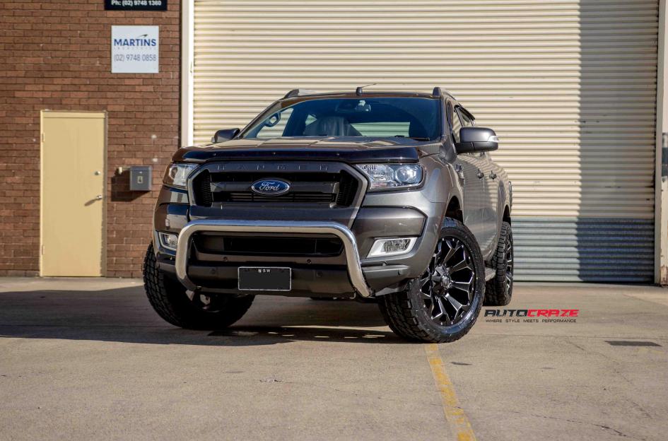 FORD RANGER ASSAULT GLOSS BLACK MILLED ACCENTS 21