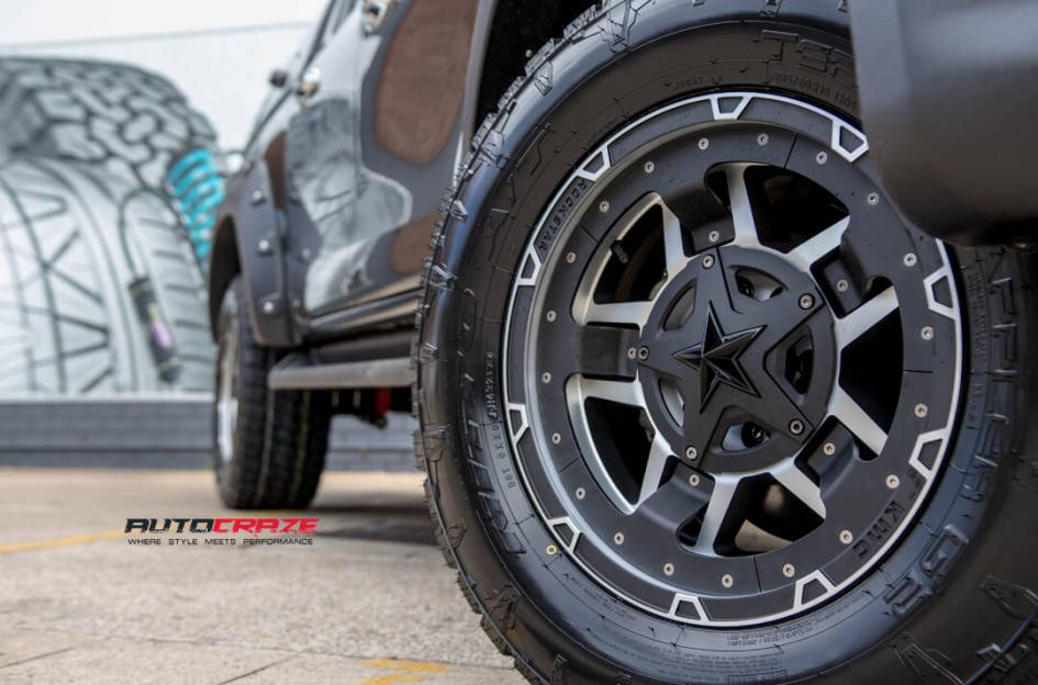 TOYOTA HILUX N80 4WD ROCKSTAR XD 3 MATTE BLACK MACHINED