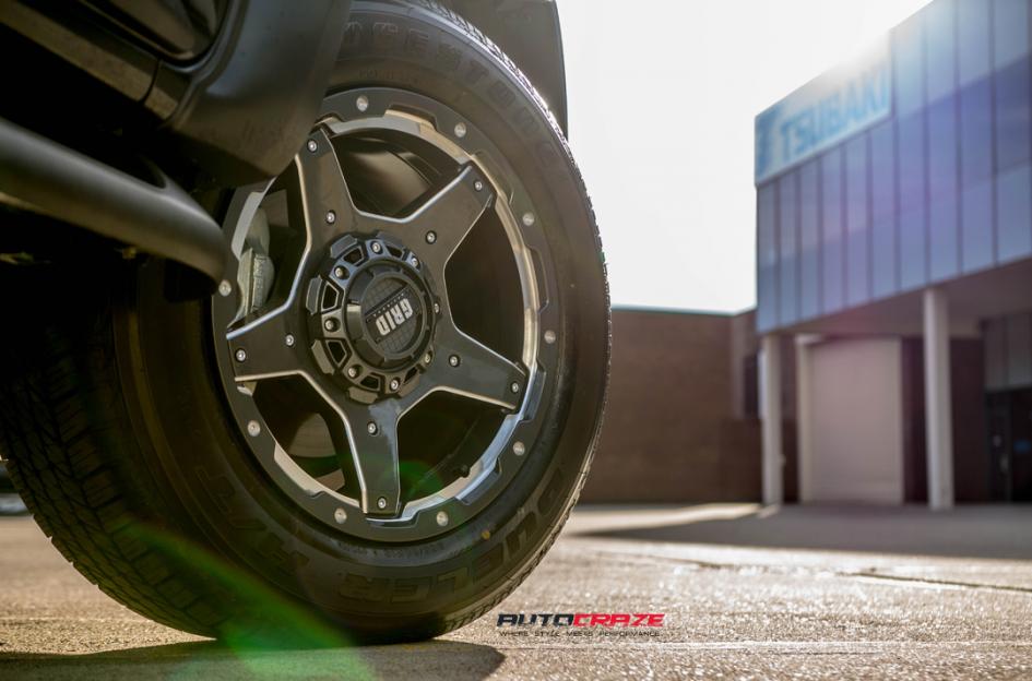 TOYOTA HILUX N80 4WD GD04 GRAPHITE WITH MILLED ACCENTS