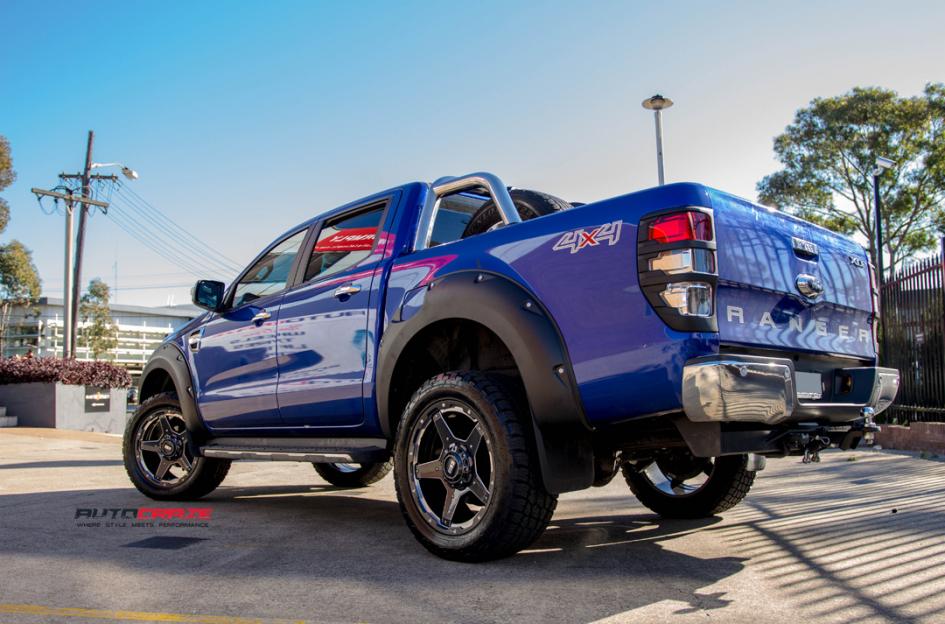 FORD RANGER GD04 GRAPHITE WITH MILLED ACCENTS 8