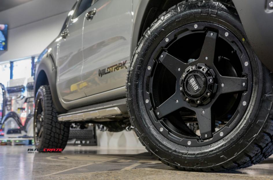 FORD RANGER GD04 MATTE BLACK
