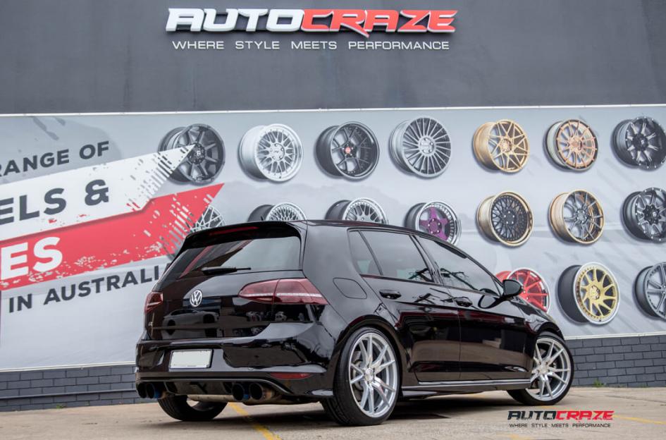 VOLKSWAGEN GOLF SF06 SILVER MACHINED FACE
