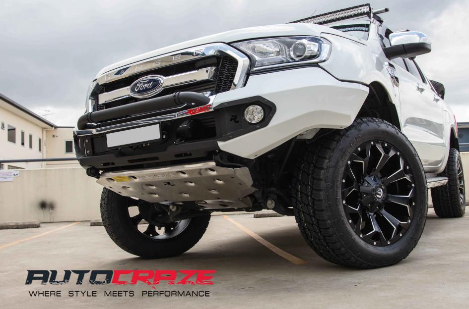 FORD RANGER ASSAULT GLOSS BLACK MILLED ACCENTS