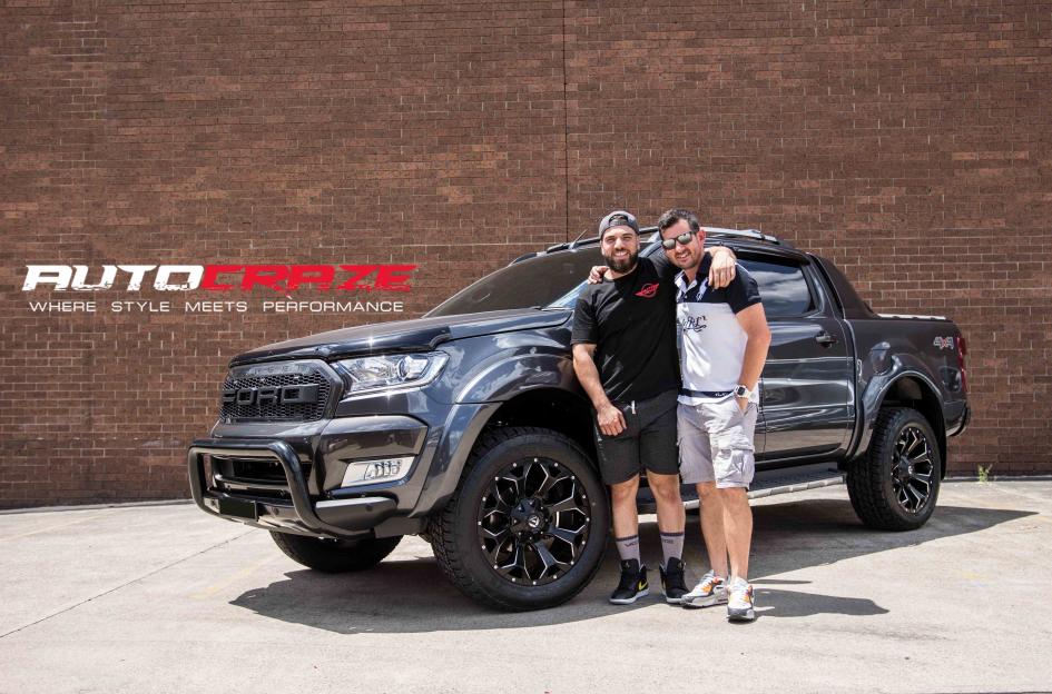 FORD RANGER ASSAULT GLOSS BLACK MILLED ACCENTS