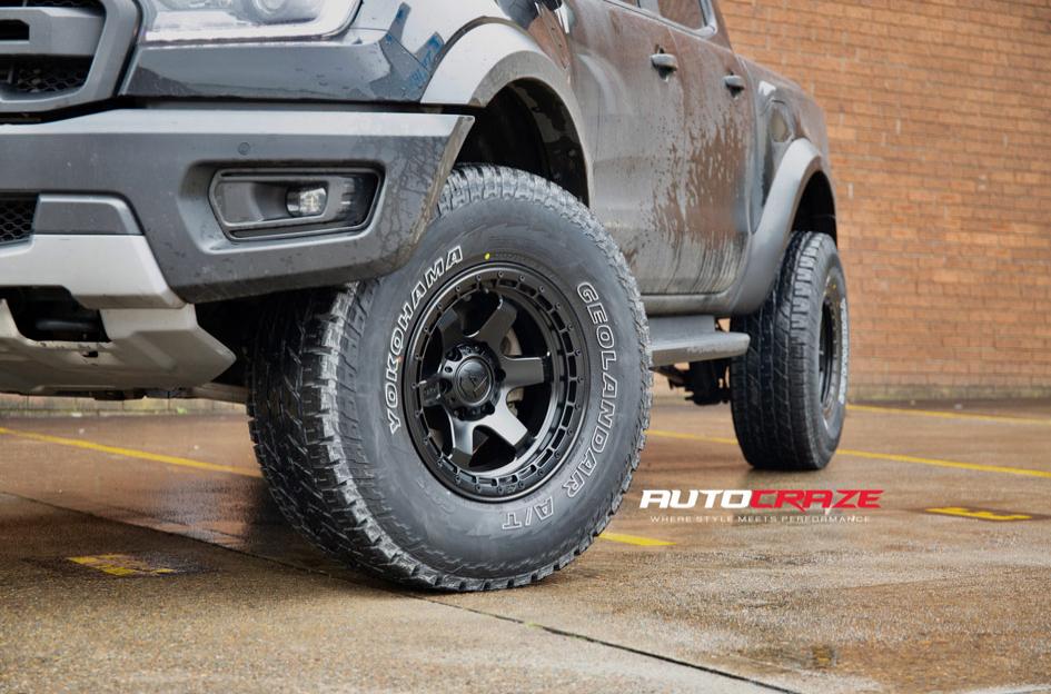 FORD RANGER RAPTOR BLOCK MATTE BLACK