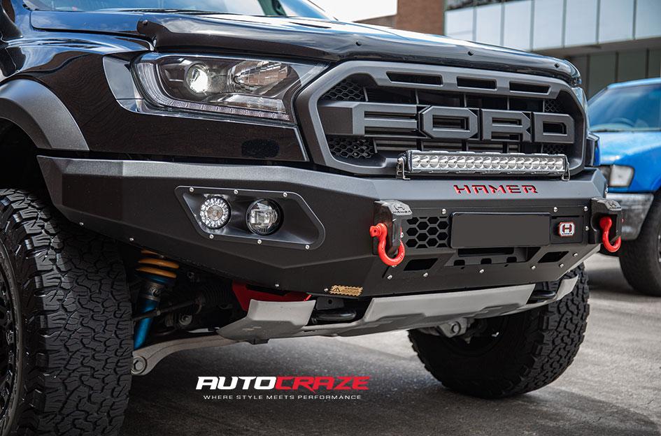 FORD RANGER RAPTOR ZEPHYR MATTE BLACK