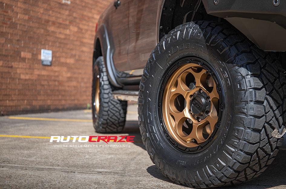 FORD RANGER DIRTY HARRY MATTE BRONZE BLACK LIP