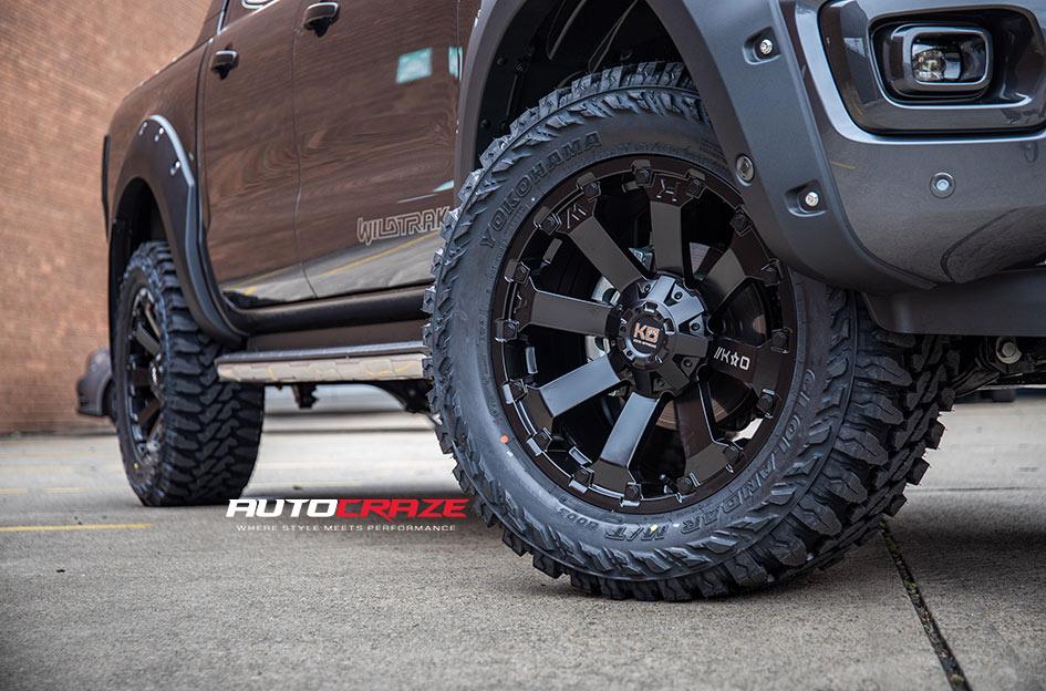 FORD RANGER AMBUSH MATTE BLACK