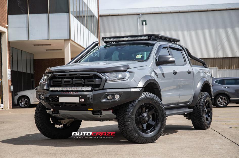 FORD RANGER RAPTOR EXODUS MATTE BLACK