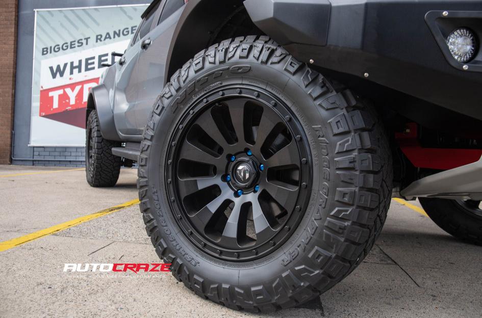 FORD RANGER RAPTOR DIESEL MATTE BLACK
