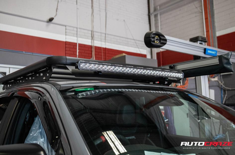 FORD RANGER RAPTOR LUXE GLOSS BLACK MACHINED GRAY TINT