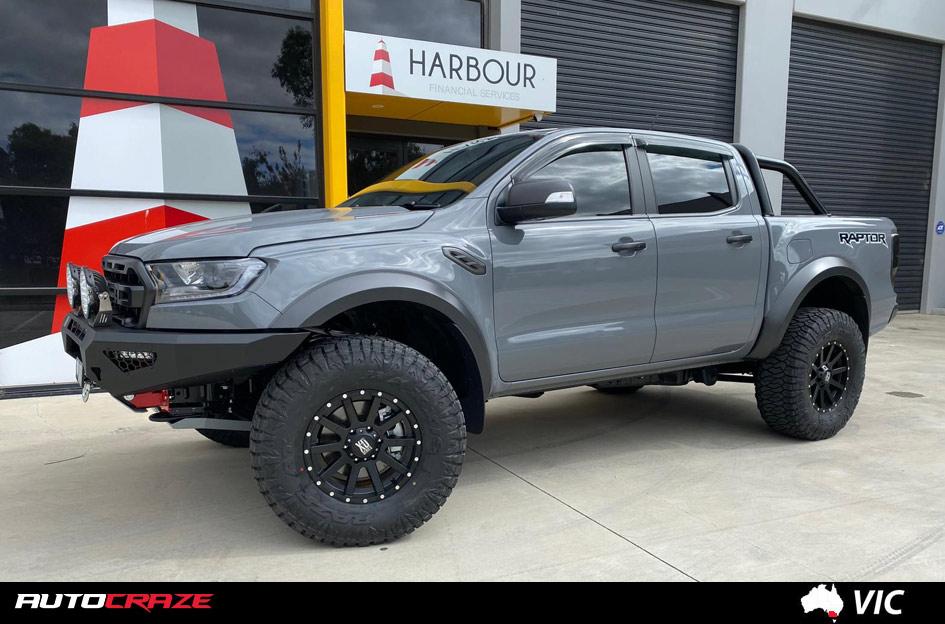 FORD RANGER RAPTOR HEIST SATIN BLACK