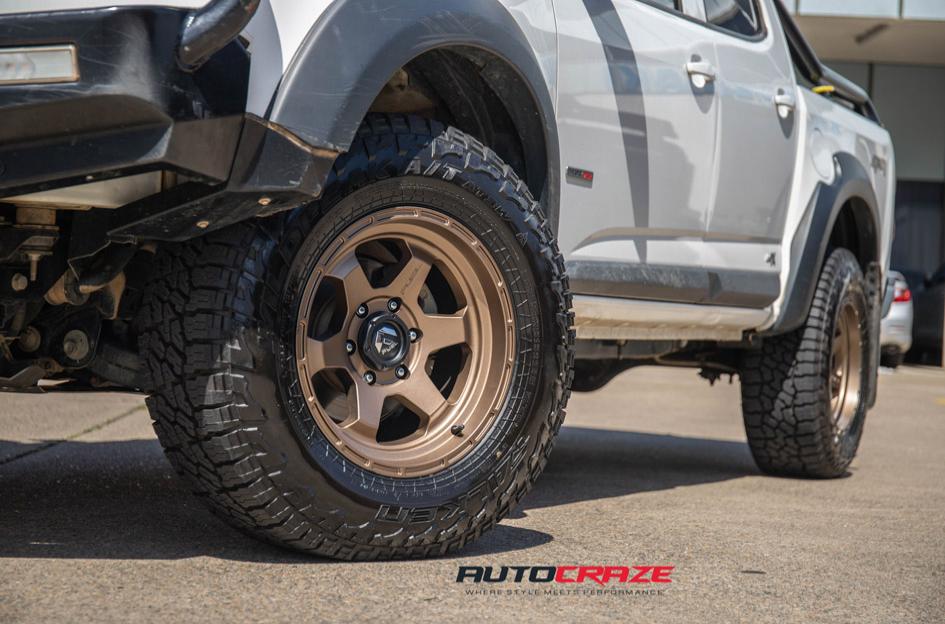 HOLDEN COLORADO SHOK BRONZE