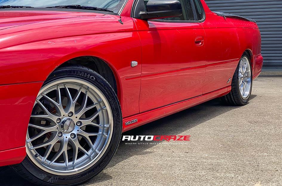 HOLDEN-COMMODORE-VY-UTE-CHEETAH-HYPER-SILVER-POLISH-LIP