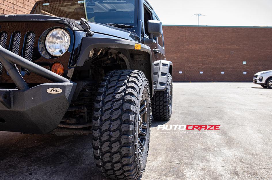 JEEP WRANGLER OUTLAW SATIN BLACK