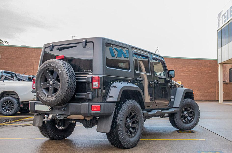 JEEP WRANGLER AMBUSH MATTE BLACK