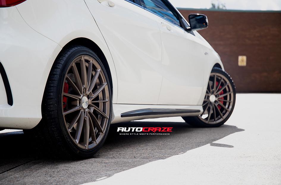 MERCEDES A45 AMG F105 BRONZE