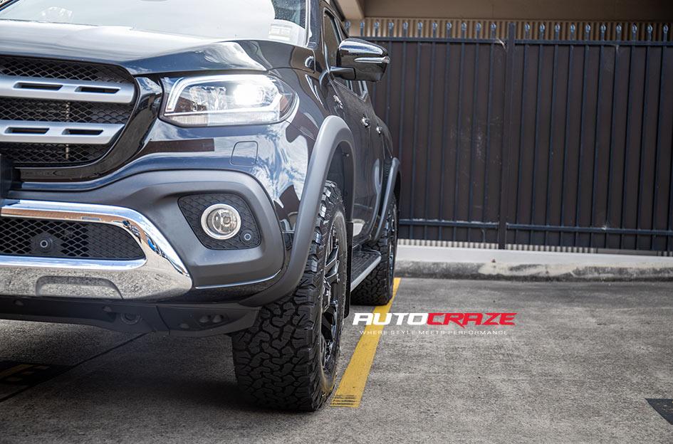MERCEDES X CLASS CLIFF MATTE BLACK 