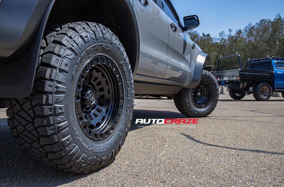FORD RANGER RAPTOR ZEPHYR MATTE BLACK