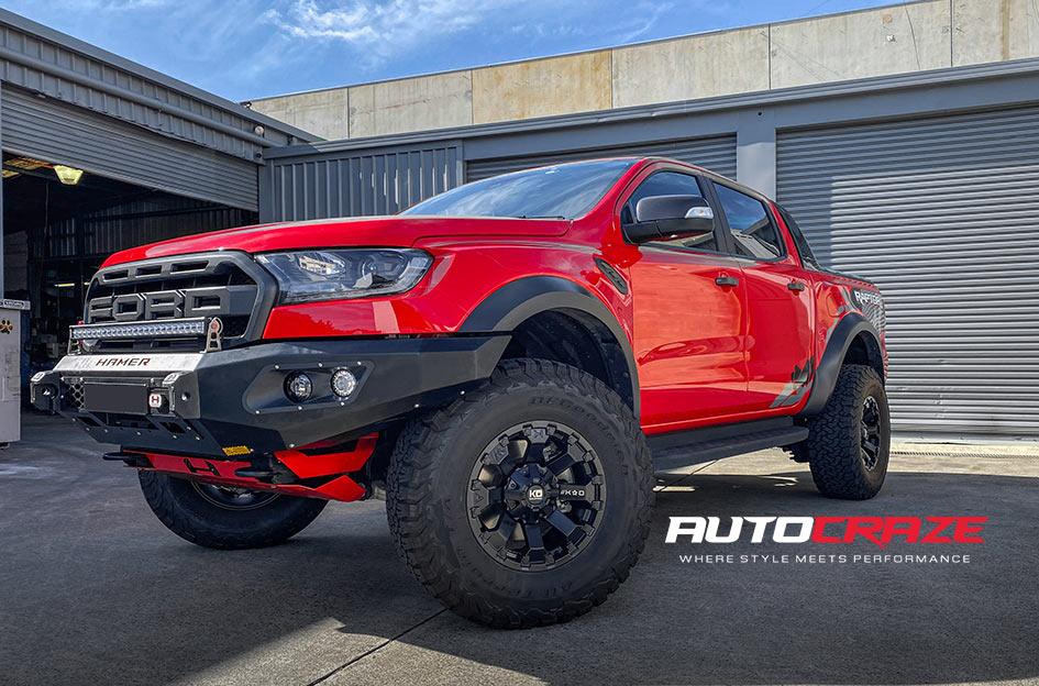 FORD RANGER RAPTOR AMBUSH MATTE BLACK