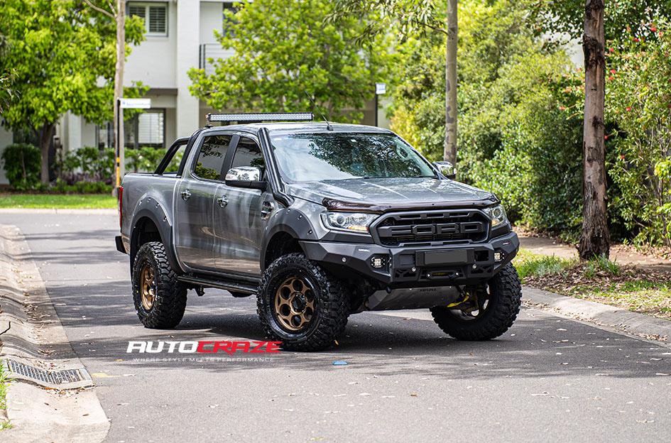 FORD RANGER DIRTY HARRY MATTE BRONZE BLACK LIP
