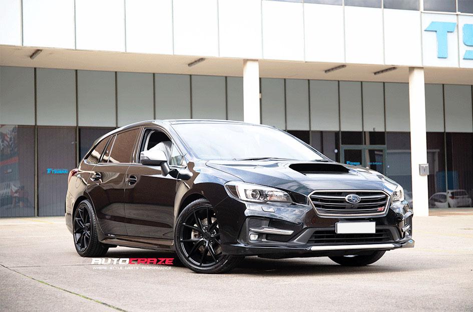 SUBARU LEVORG MISANO MATTE BLACK