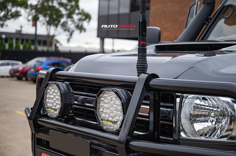 TOYOTA LANDCRUSIER MONSTER XD MATTE BLACK