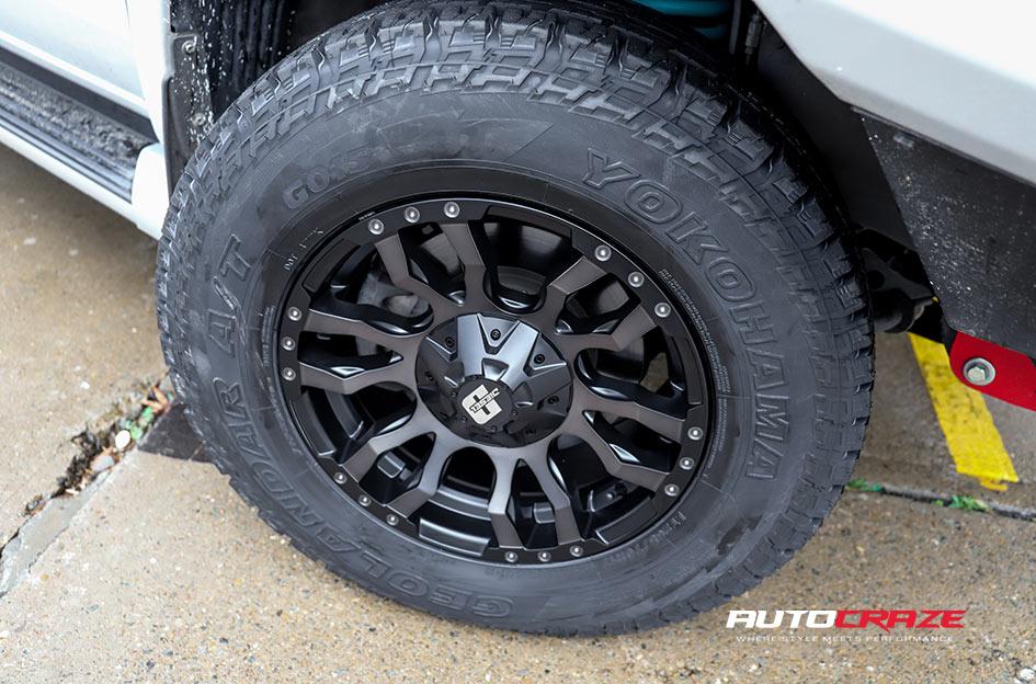 MITSUBISHI TRITON FLORIDA MACHINED FACE BLACK MATTE GREY TINT